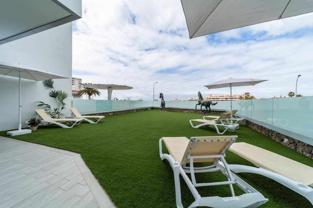Ocean Garden Suite 10 Con Jardin Privado アデヘ エクステリア 写真