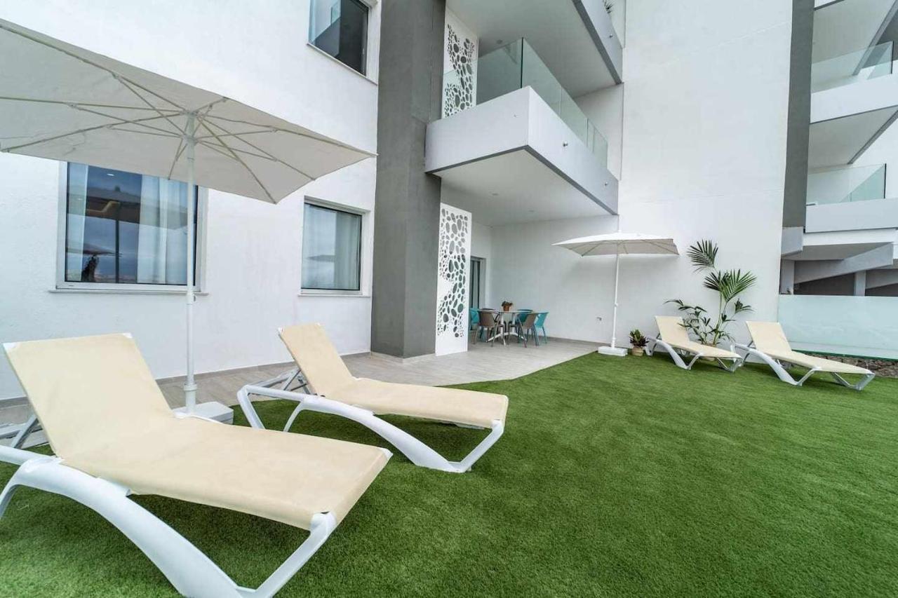 Ocean Garden Suite 10 Con Jardin Privado アデヘ エクステリア 写真