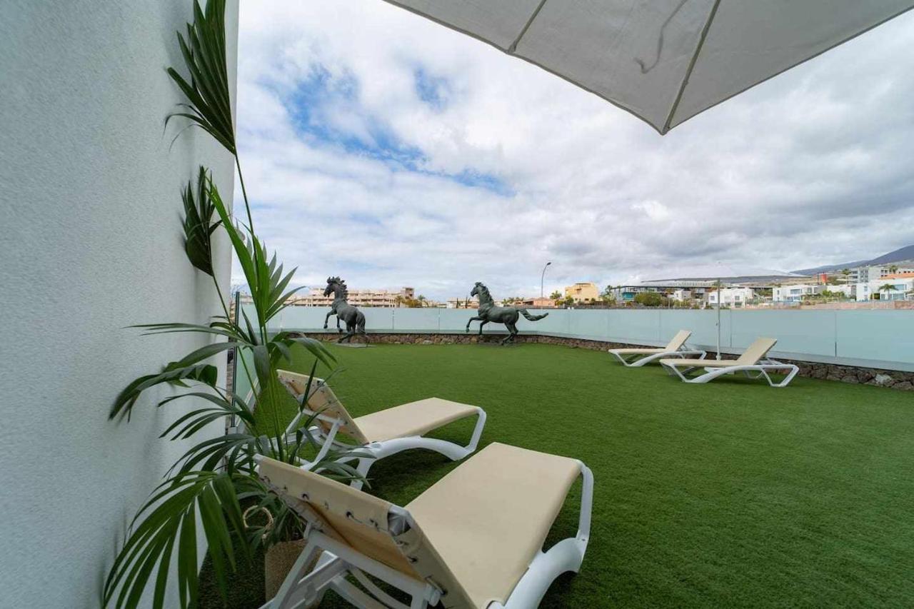 Ocean Garden Suite 10 Con Jardin Privado アデヘ エクステリア 写真