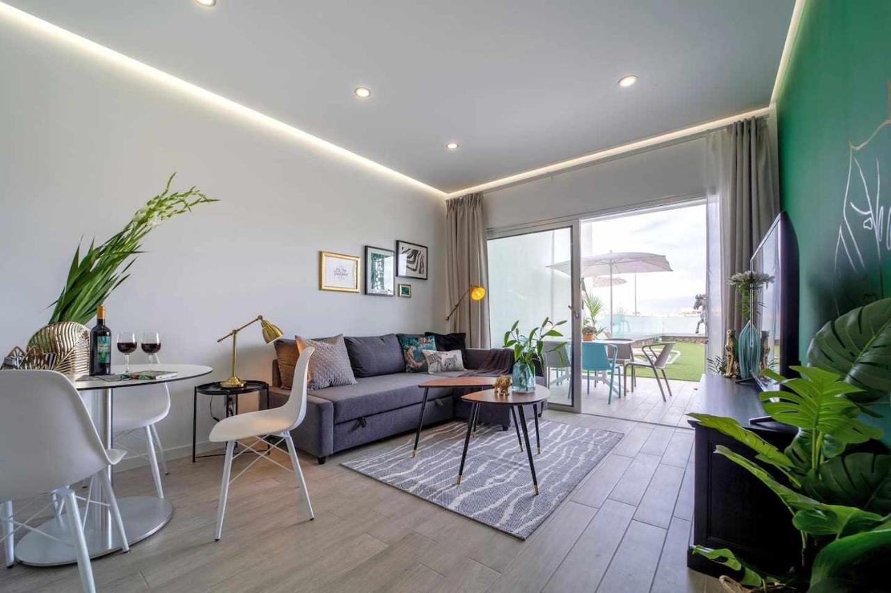 Ocean Garden Suite 10 Con Jardin Privado アデヘ エクステリア 写真